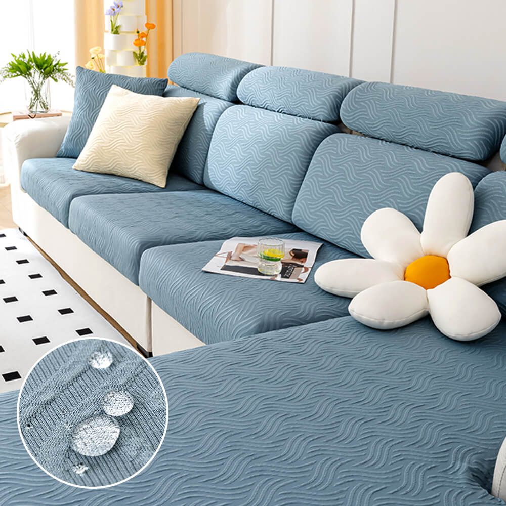 Modern Cooling Water-resistant Antifouling Stretch Magic Sectional Couch Cover