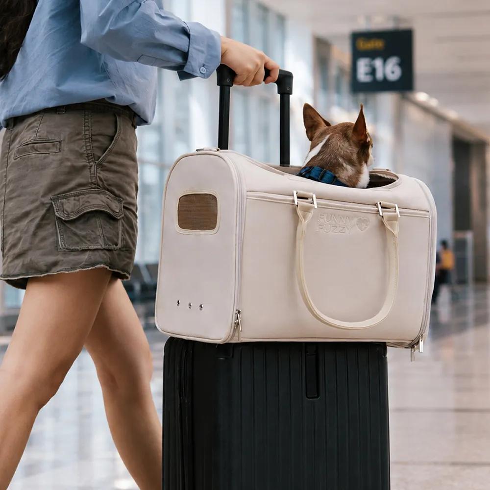 Dog Carrier Airline Approved Soft-Sided Pet Carrier for Cats - Urban Roaming