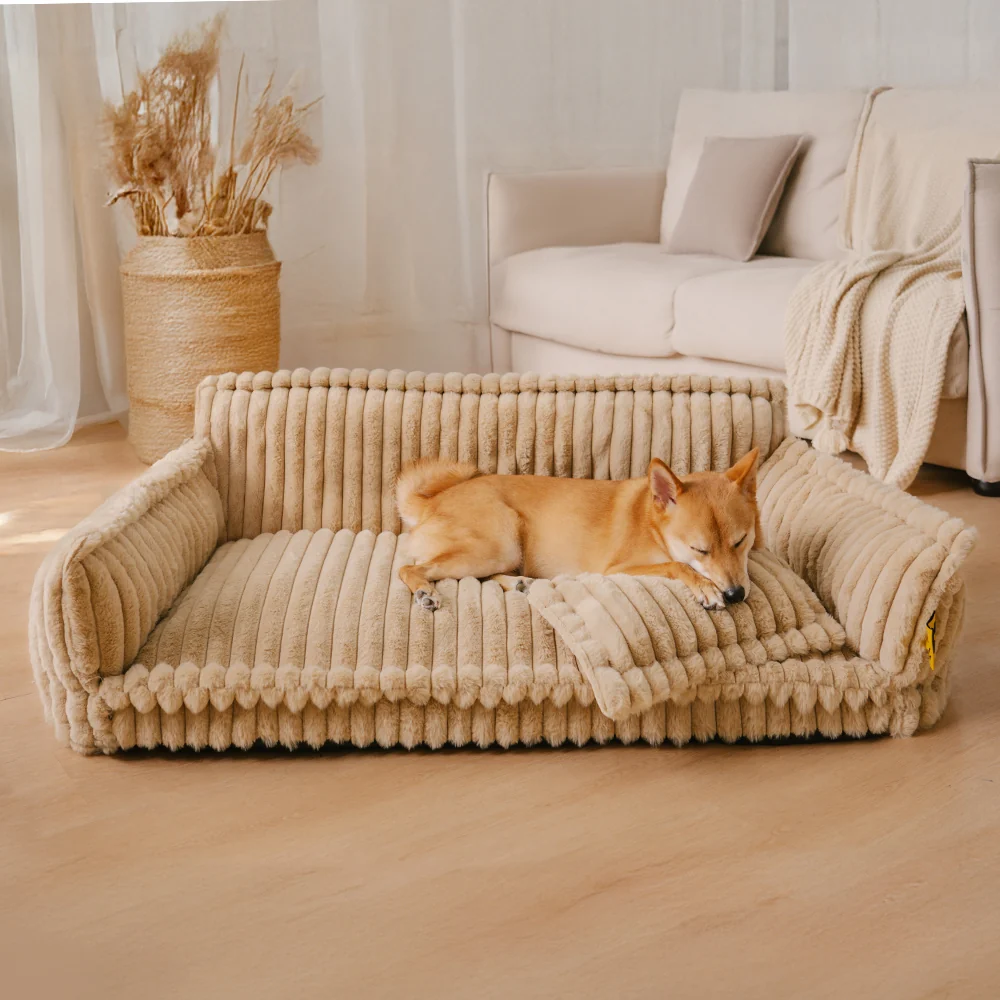 Orthopedic Dog Sofa Bed With Pillow-Snoozy Dream