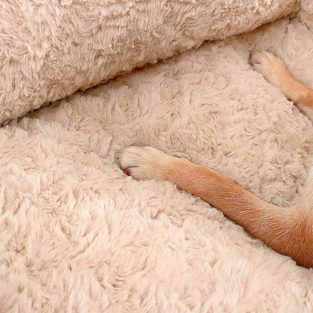 Cozy Full Support Warm Removable Washable Dog & Cat Sofa Bed - Image 4