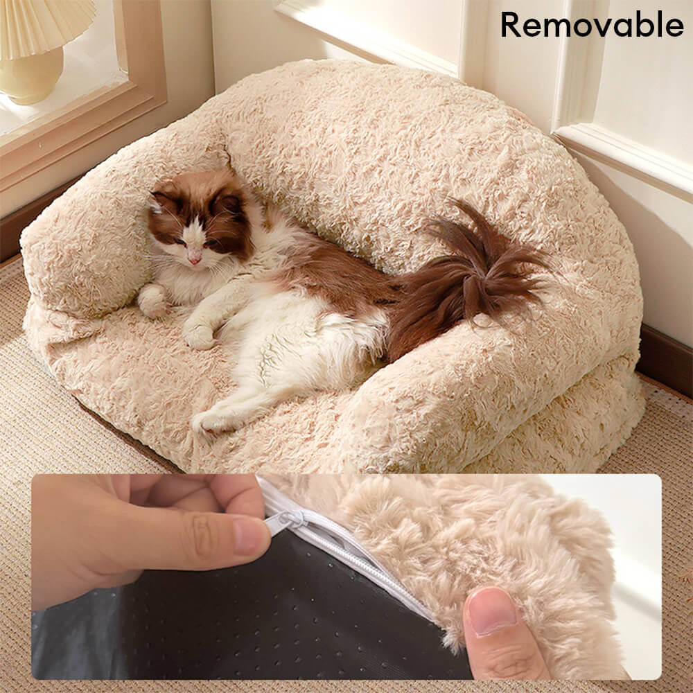 Cozy Full Support Warm Removable Washable Dog & Cat Sofa Bed - Image 6